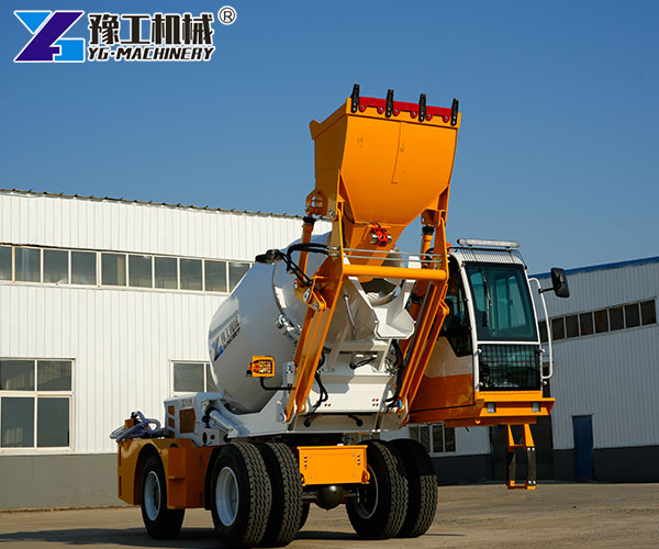 Self-Loading Concrete Mixer Truck Loader Arm Lift
