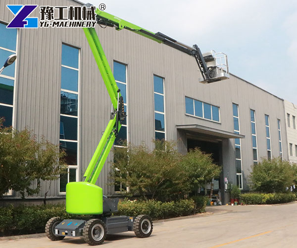 High-performance articulating boom lift