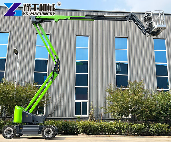 Industrial articulating boom lift