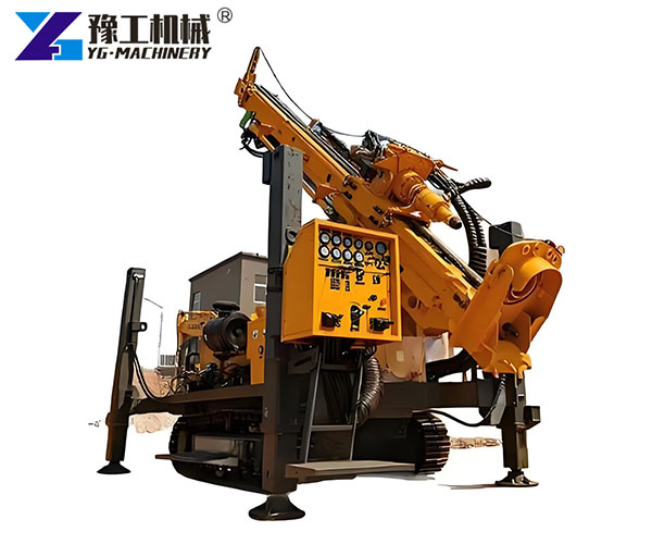 Reverse Circulation Drilling Rig On Site