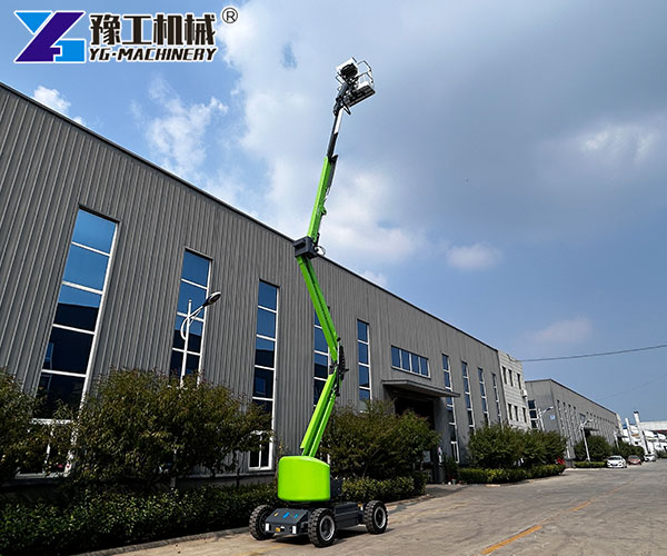 YG Machinery articulating boom lift delivery