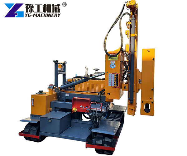 Hydraulic Solar Pile Driver In Colombia