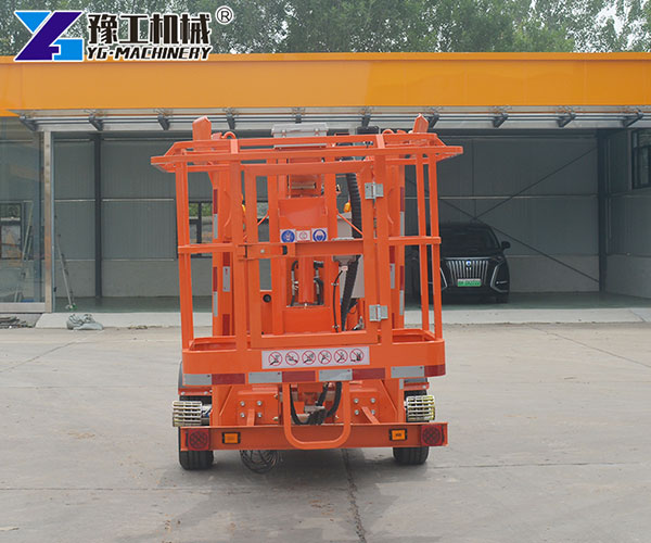 hydraulic towable lift platform basket