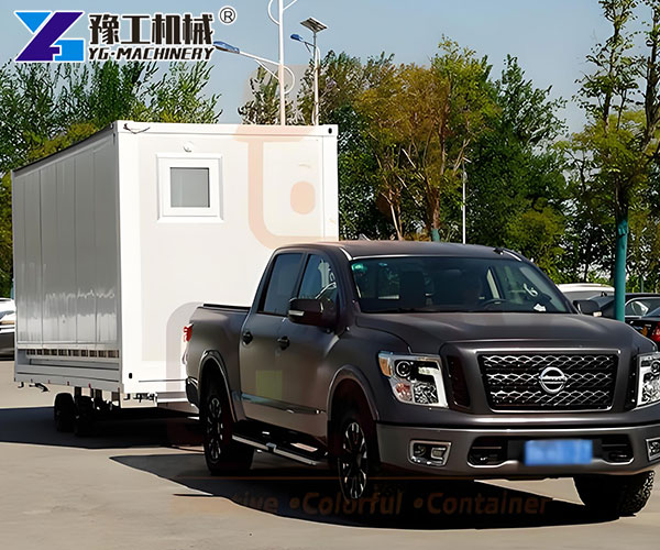 container house on wheels campsite cabin