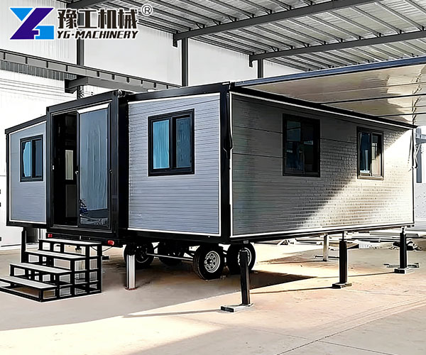 container house on wheels trailer