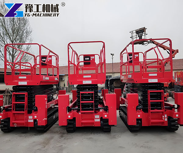 Crawler scissor lift manufacturer