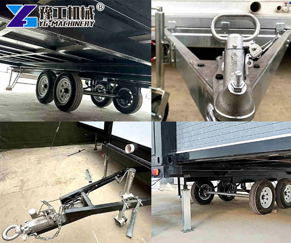 expandable house trailer easy towing system