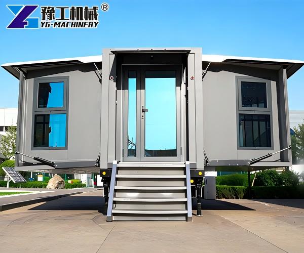 expandable house trailer expanded living space