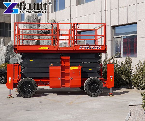 YG all-terrain scissor lift for sale
